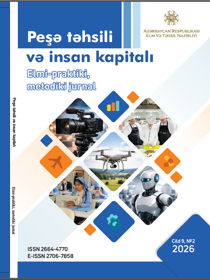 “Peşə təhsili və insan kapitalı” jurnalı 2026, №2